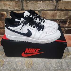 Nike Air Jordan 1 Low '85 OG Metallic Black Men's Shoes